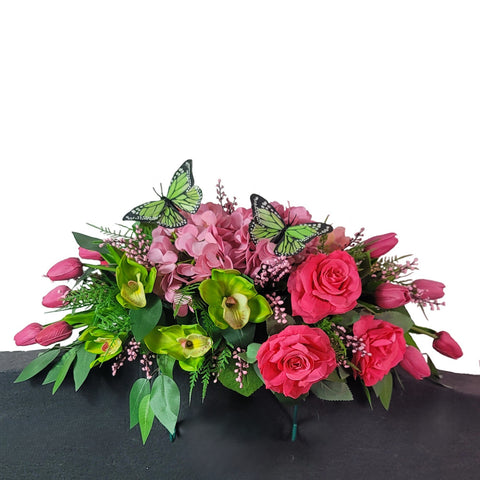 NEW RECIPE-"Butterfly Whispers" Tombstone Saddle-23" W-Several Color Combinations Available