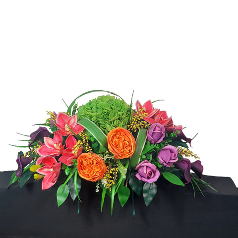 NEW RECIPE-"Island Breeze" Tombstone Saddle-24"W