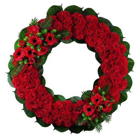 NEW-"Peaceful Remembrance"- Tombstone Wreath-30" D-Large