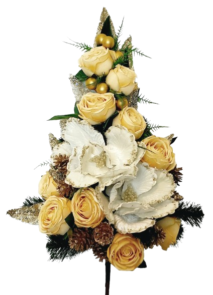 SALE-"Love & Compassion" Mausoleum Bouquet-22"H