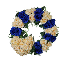 "Gracing in Love" Tombstone WREATH/HEART-21"Diameter-AVAILABLE IN 3 COLOUR OPTIONS