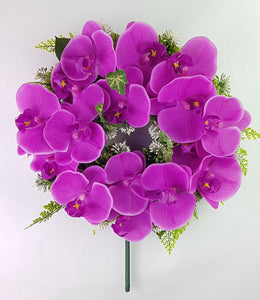 "Simplicity" -SALE-Mausoleum Wreath-14"Diameter-PREMIUM